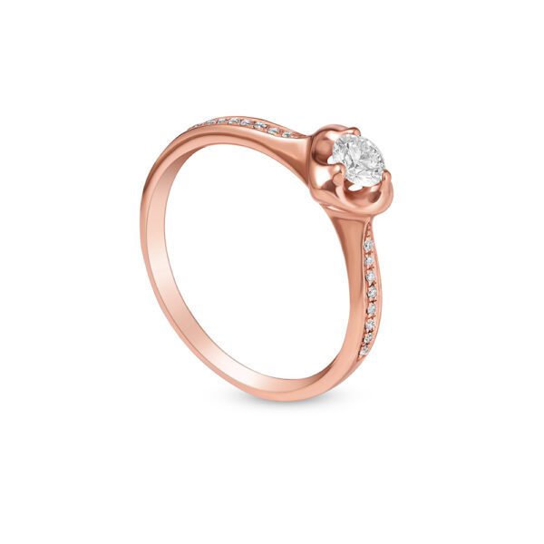 JE T’AIME Ring in Rose Gold