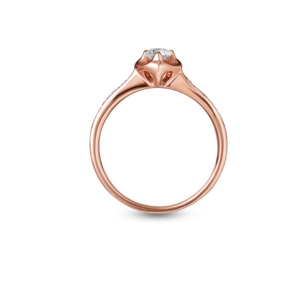 JE T’AIME Ring in Rose Gold