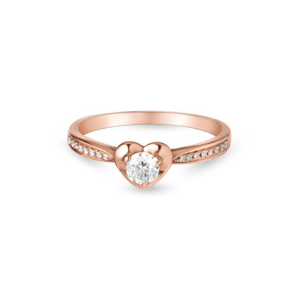 JE T’AIME Ring in Rose Gold