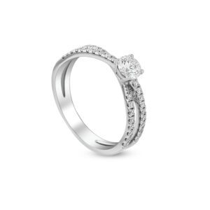 WBG Eternal Spark Ring in White Gold