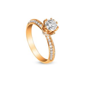 WBG Bloom of Brilliance Ring in Yellow Gold