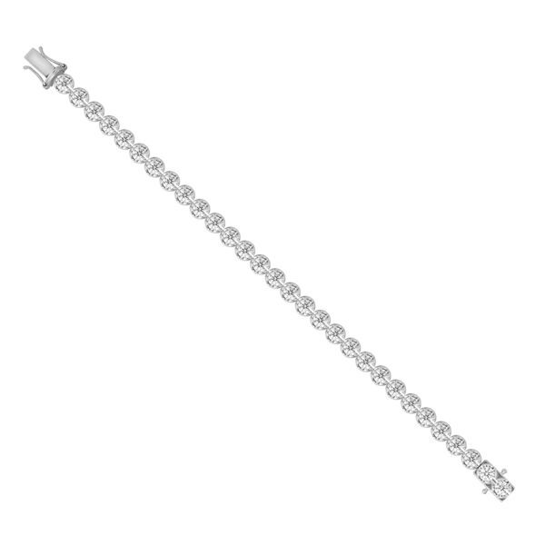 Moonlit Bracelet in White Gold