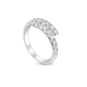 WBG-Mother's Day ETERNITY Layer Ring in White Gold
