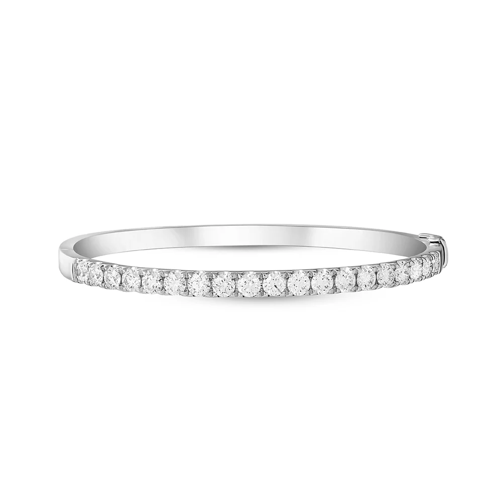 ETERNITY Bangle in White Gold