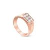 PUISSANCE Men Ring in Rose Gold