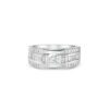 CONQUISTI Men Ring in White Gold