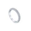 Half-ETERNITY Ring in White Gold