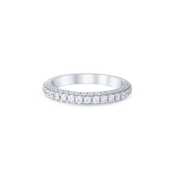 Half-ETERNITY Ring in White Gold