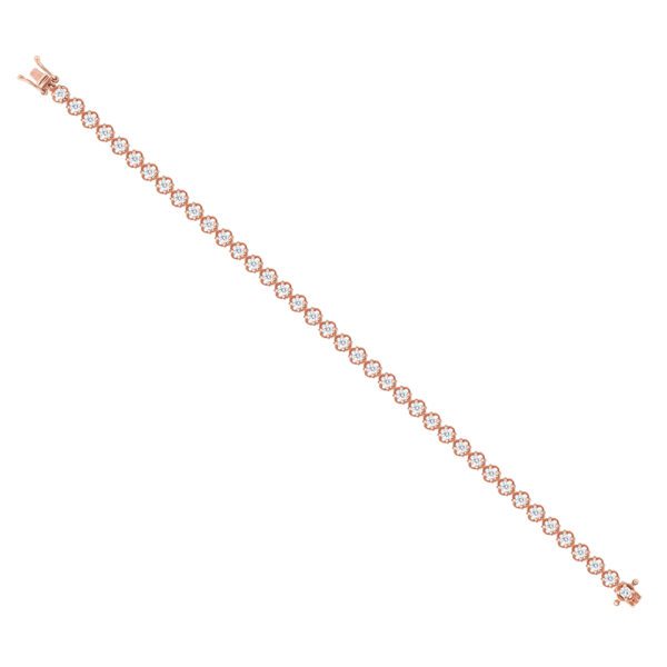 Diamond Bracelet in Rose Gold