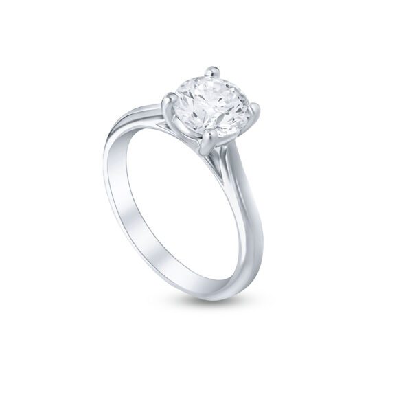 Perfection Grace Solitaire in White Gold