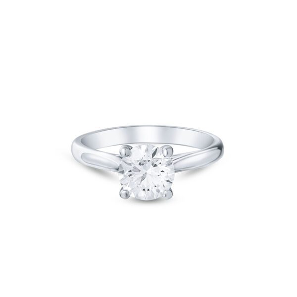 Perfection Grace Solitaire in White Gold