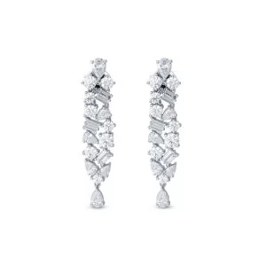 WBG Wedding_ZQ0004189-85 Cascade Earrings in White Gold