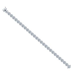 WBG LUXE Gleam Bracelet in White Gold