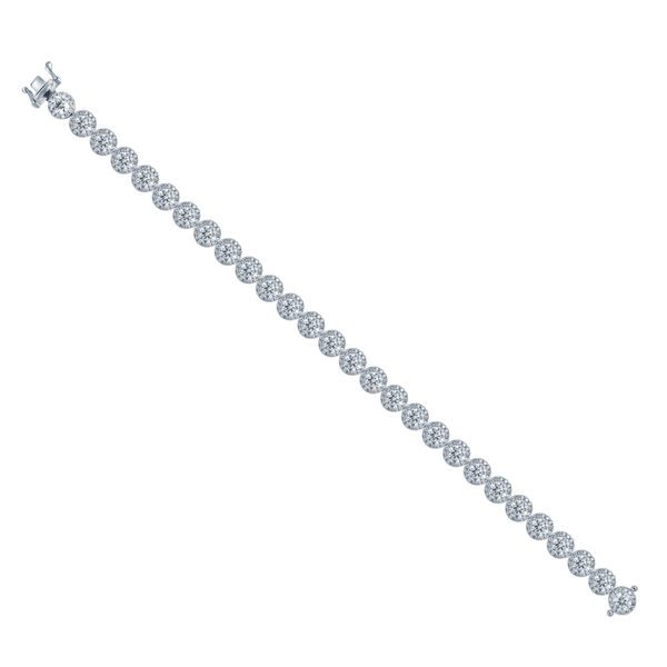 LUXE Gleam Bracelet in White Gold