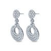 WBG LUXE Gleam Earrings in White Gold