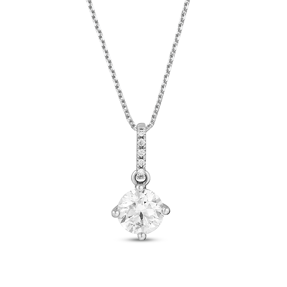 Stellar Charm Diamond Pendant