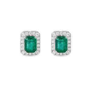 ROYAL Emerald Stud Earrings