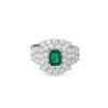 ROYAL Emerald Halo Statement Ring