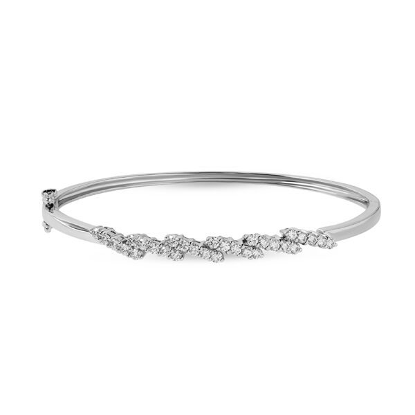 ETERNITY Feather Grace Diamond Bangle