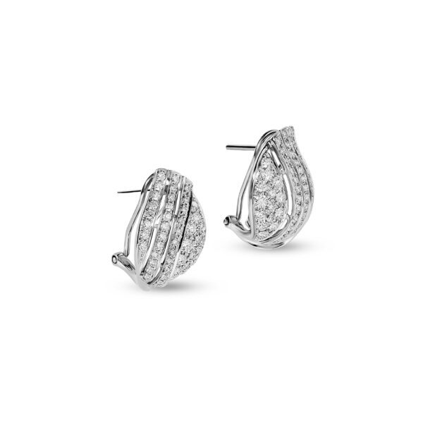 LUXE Teardrop Pavé Earrings