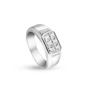 PUISSANCE Noble Ring in White Gold
