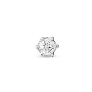 6-Claw Icon Solitaire Earring