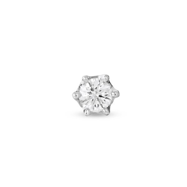 6-Claw Icon Solitaire Earring