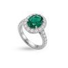 ROYAL Emerald Halo Ring