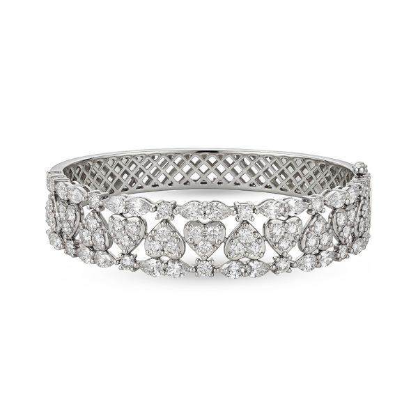 LUXE Lace Diamond Bangle