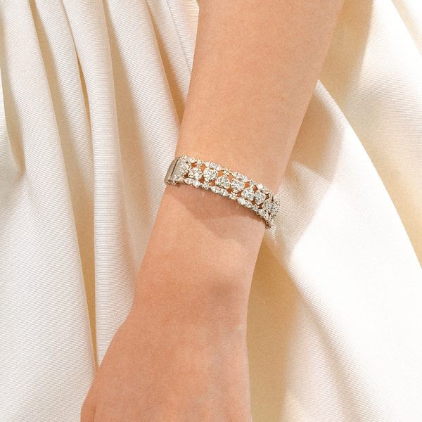 LUXE Lace Diamond Bangle