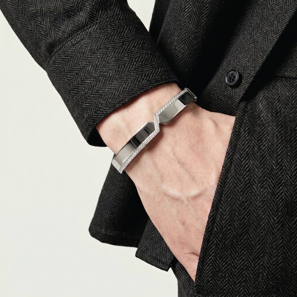 The Orbit Diamond Bangle