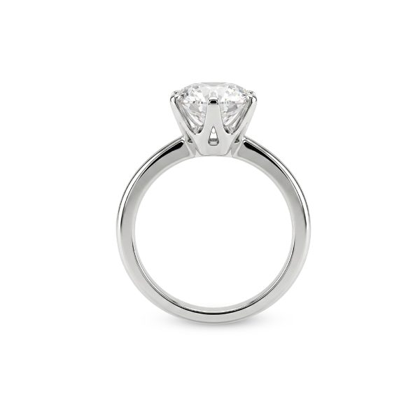 6-Claw Classic Solitaire Ring