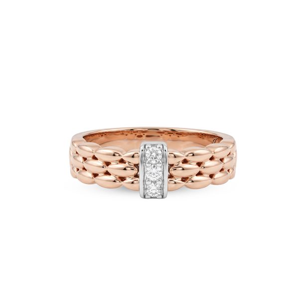 INFINITI Bloom Diamond Ring in Rose Gold